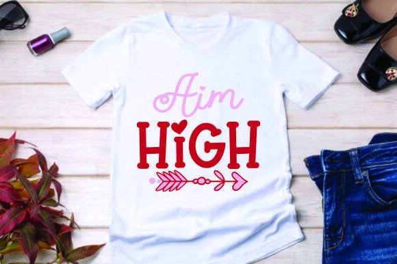 Aim High Motivational T-shirt Graphics Review