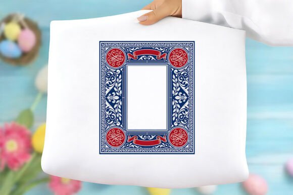 Fourth of July Monogram Frame Free Png Graphics