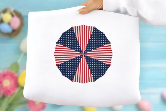 Patriotic USA Flag Umbrella PNG: Graphics & Freebies