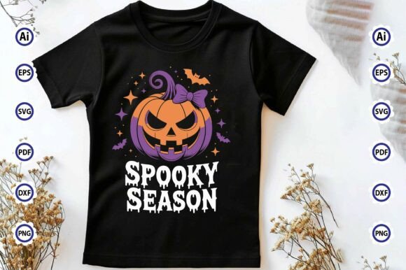 Spooky Season PNG T-Shirt Design: Graphics & Freebies