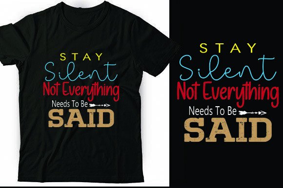 Stay Silent Graphics: T-Shirt Designs Review