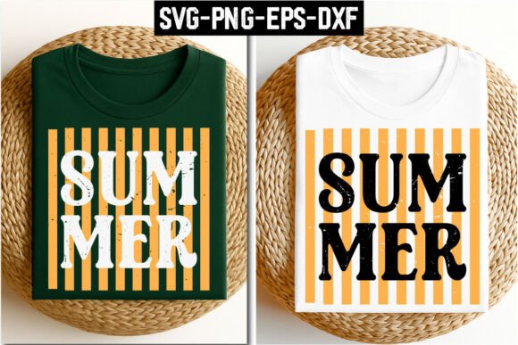 Summer T-Shirt SVG: Free Graphics for Crafters