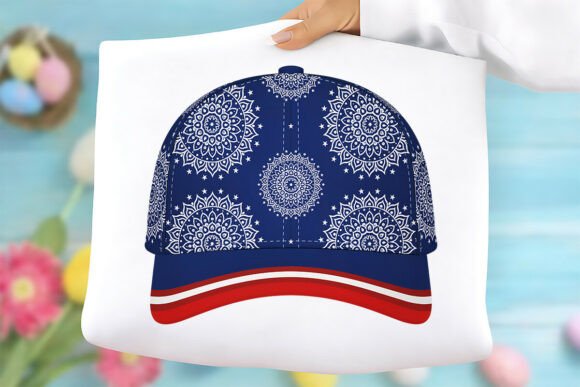 USA Flag Cap Sublimation Design Free Png Graphics