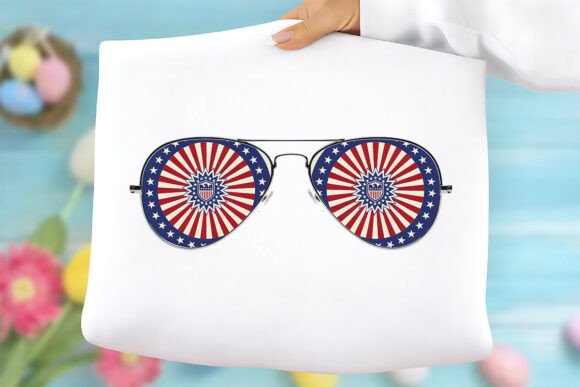 USA Flag Star Glasses Clipart: Graphics & Freebies Review