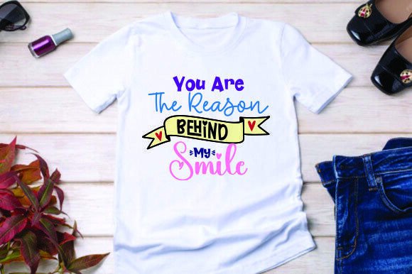 YOU ARE the REASON BEHIND My SMILE Graphics